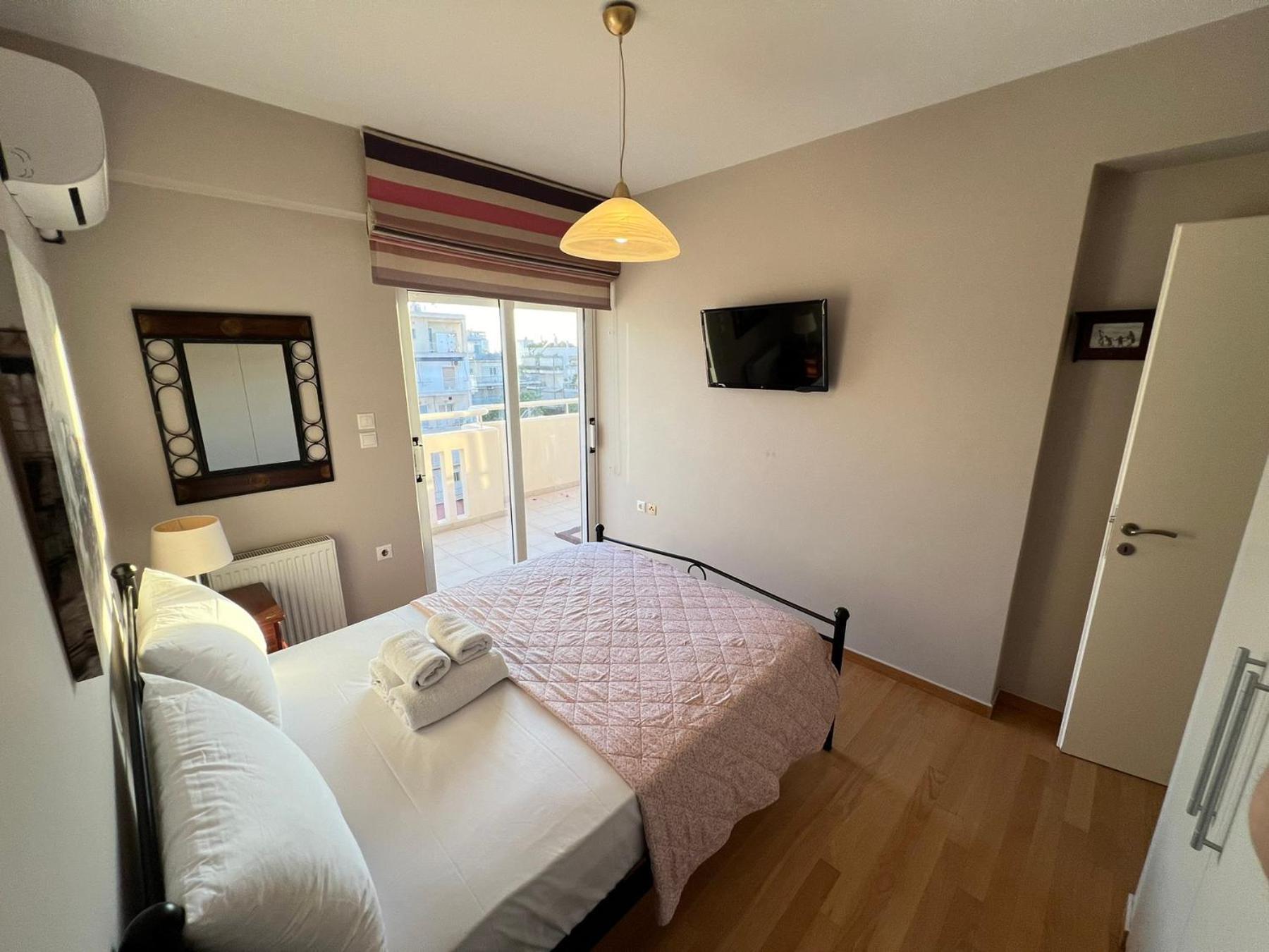 Appartamento 7th Floor Megaro Mousikis Airport Metro Line Atene